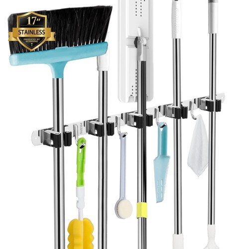 Porta scope parete supporti - 5,